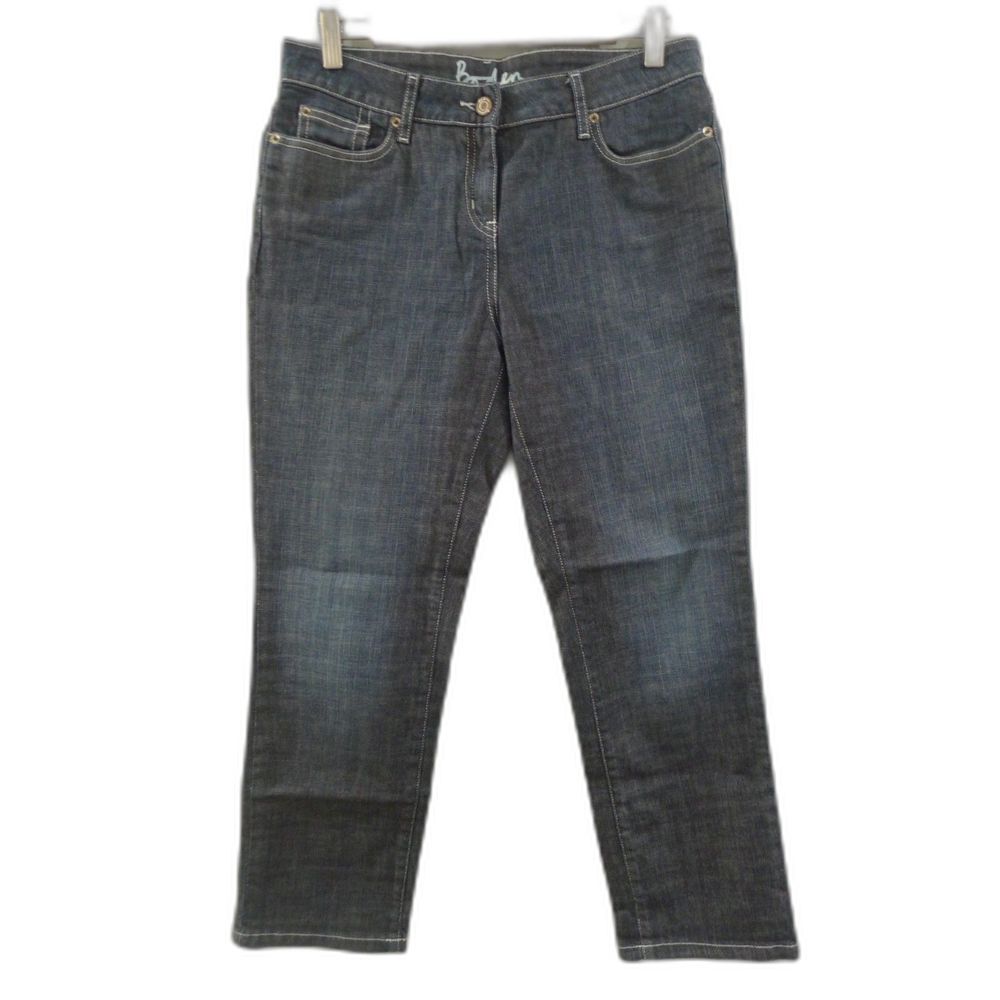 Boden Mid Rise Straight Leg Jean 12R/6